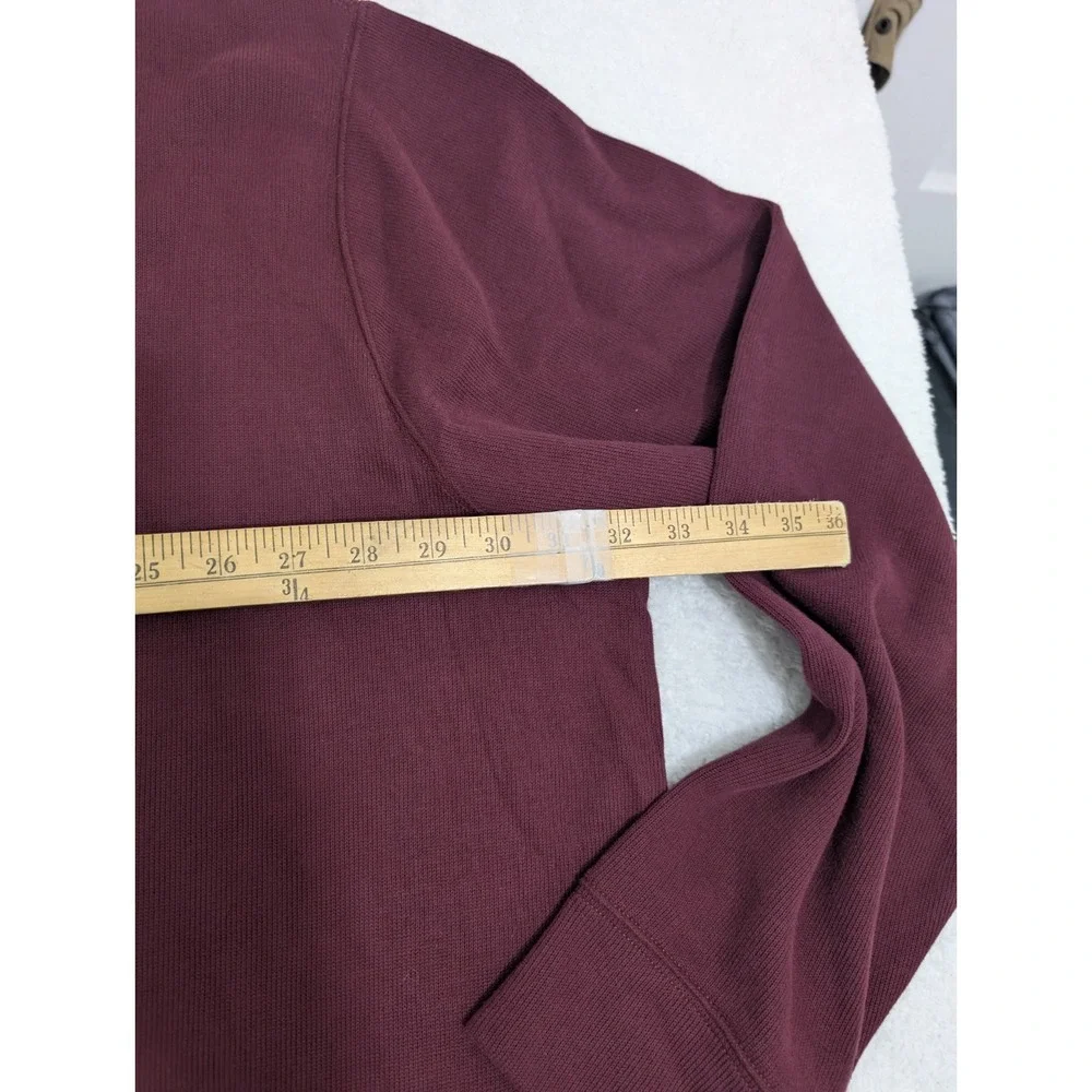 NEW Polo Ralph Lauren 1/4 Zip Pullover Sweater Mens 4XLT Red Burgundy Flesh Pony